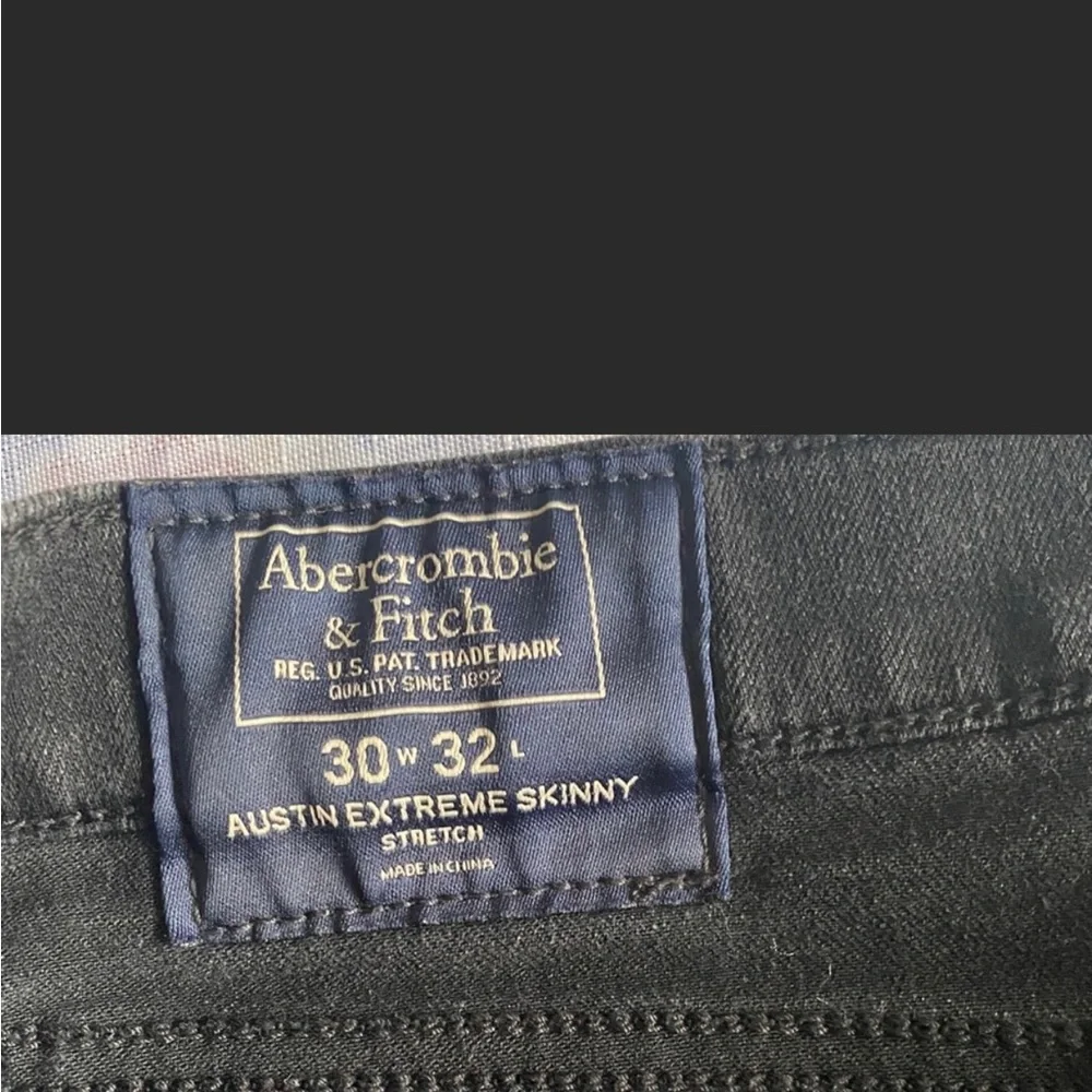 Abercrombie & Fitch Austin Extreme‎ Skinny Stretch Jeans Size 30w 32L